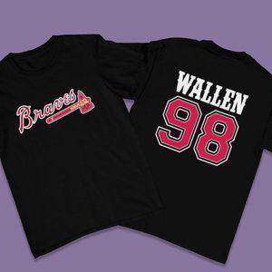 Braves 98 Shirt, Morgan Wallen Shirt, Braves 98 Tee, Wallen ‘98 Braves Shirt